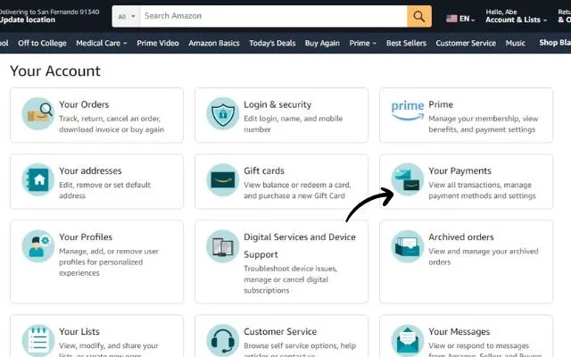 Amazon Accounts Dashboard