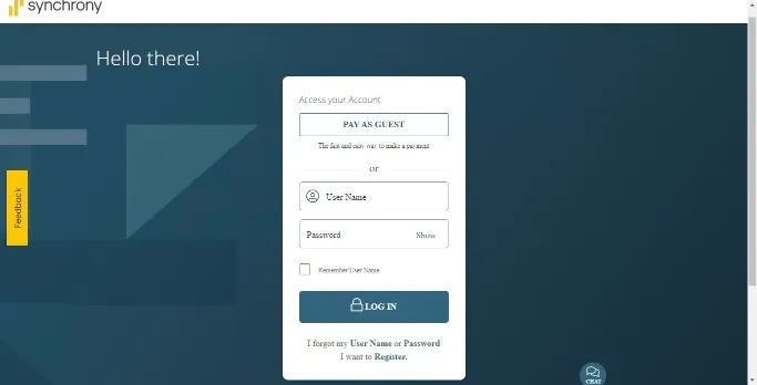 AAMCO Credit Card Login Page