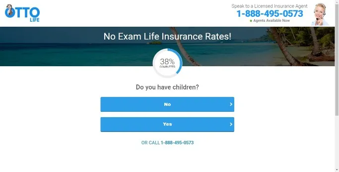 Otto Insurance Life Insurance Application Process Step 5