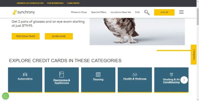 Synchrony Home Page